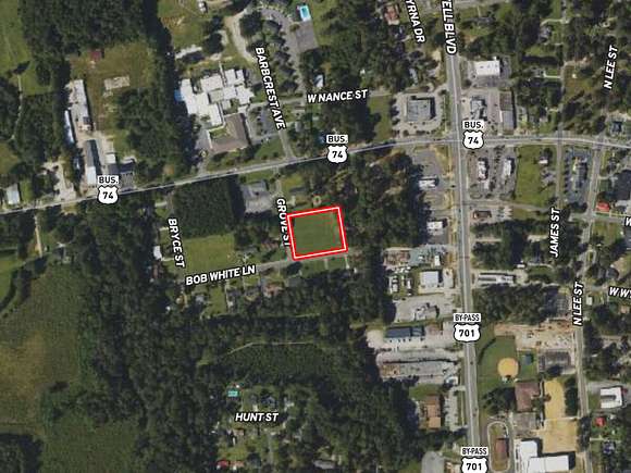 1.53 Acres of Residential Land for Sale in Whiteville, North Carolina