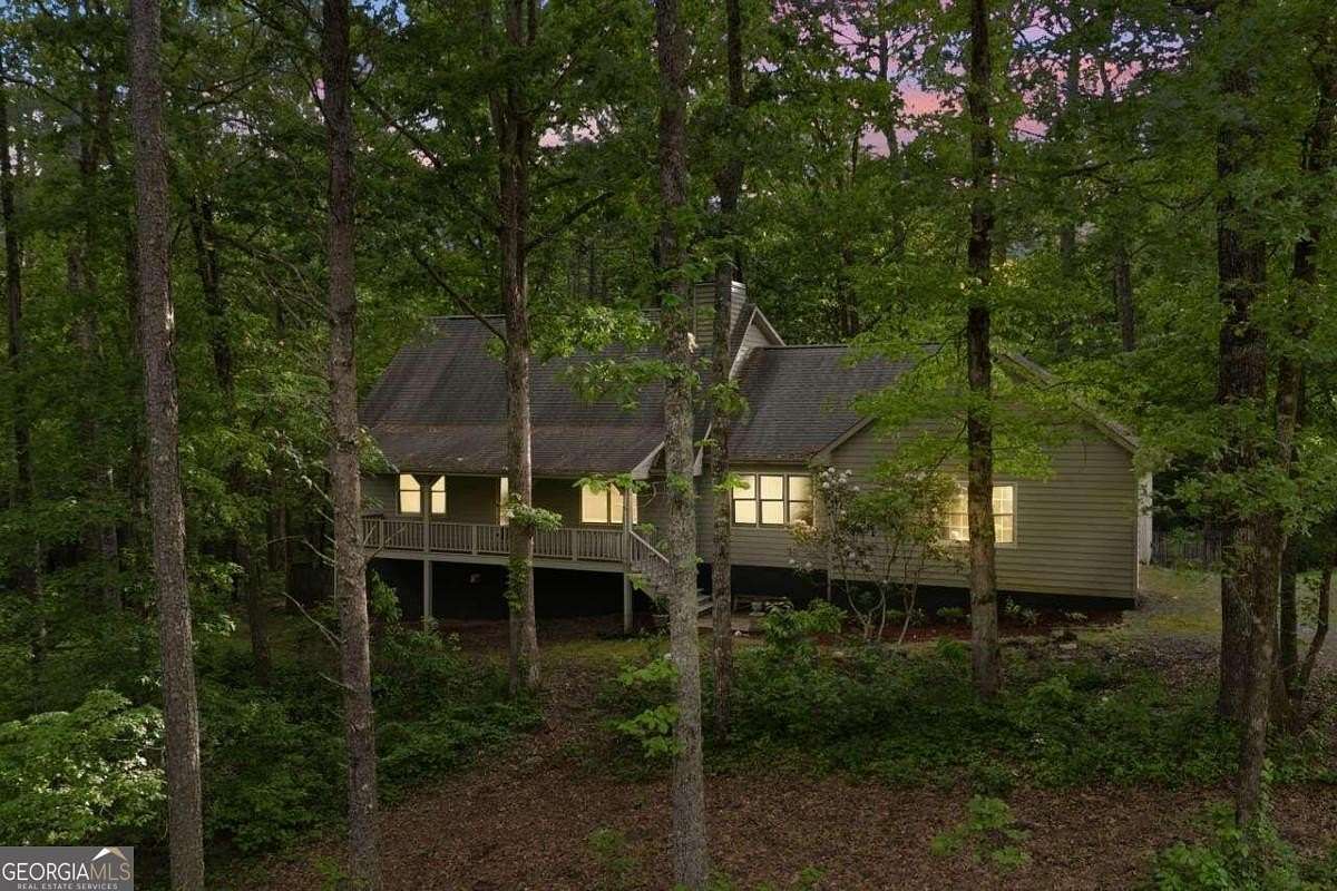 12.52 Acres of Land with Home for Sale in Ellijay, Georgia