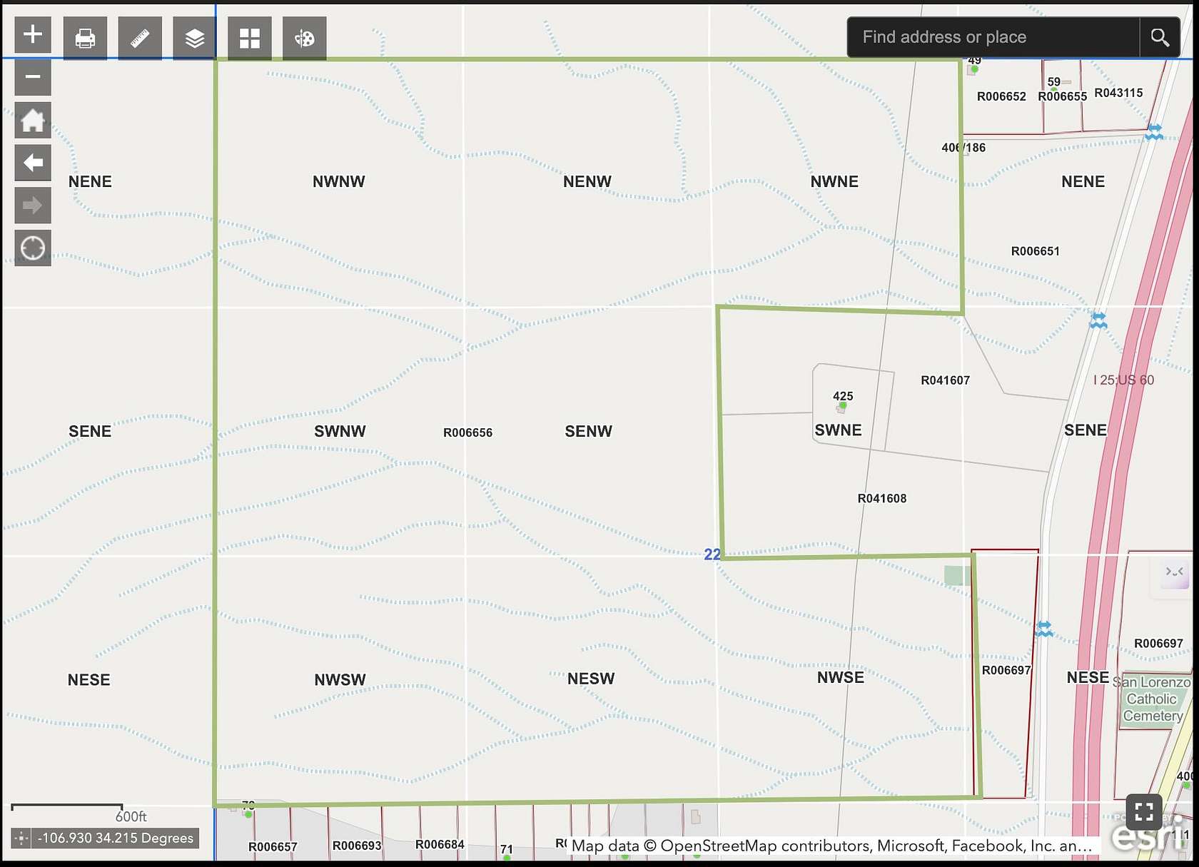 320 Acres of Land for Sale in Polvadera, New Mexico