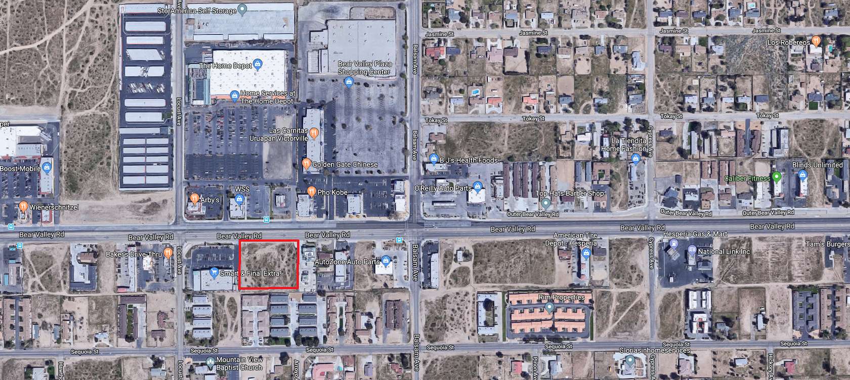 2.087 Acres of Land for Sale in Hesperia, California