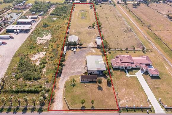 5.17 Acres of Land with Home for Sale in Mission, Texas