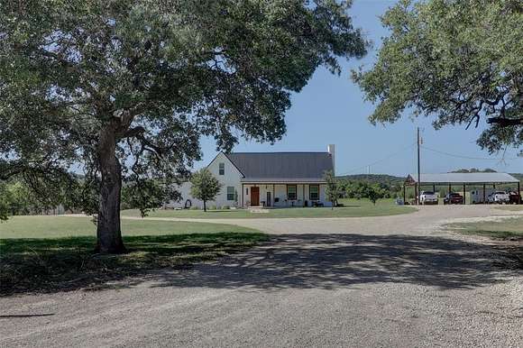 5.15 Acres of Residential Land with Home for Sale in Cranfills Gap, Texas