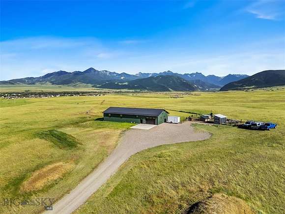 11.942 Acres of Land with Home for Sale in Livingston, Montana