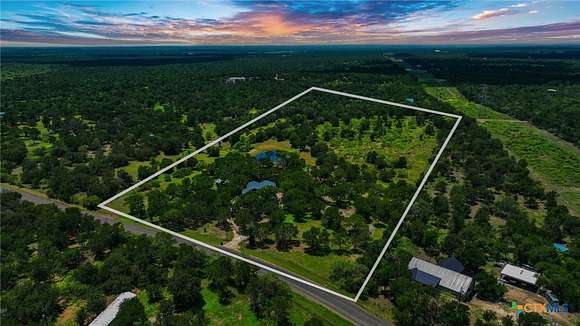 10.05 Acres of Recreational Land with Home for Sale in Del Valle, Texas