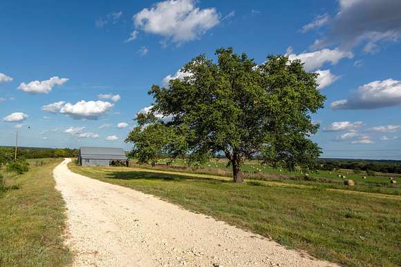 90.73 Acres of Land with Home for Sale in Hico, Texas