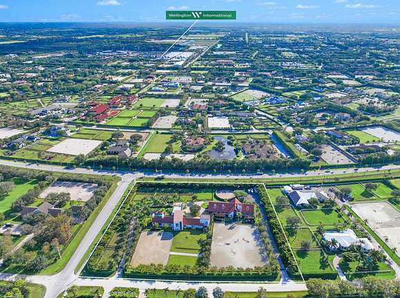 4.284 Acres of Residential Land with Home for Sale in Wellington, Florida