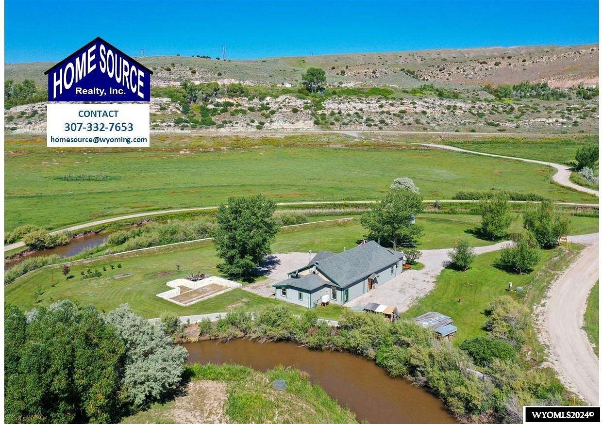 2.432 Acres of Residential Land with Home for Sale in Lander, Wyoming
