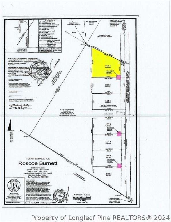 0.81 Acres of Residential Land for Sale in Lumberton, North Carolina