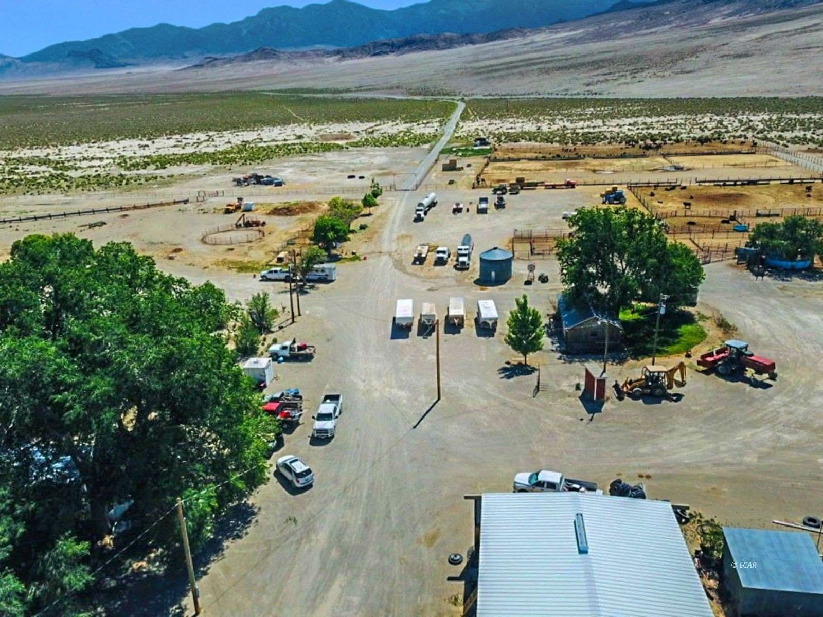 3,614 Acres of Agricultural Land with Home for Sale in Tonopah, Nevada