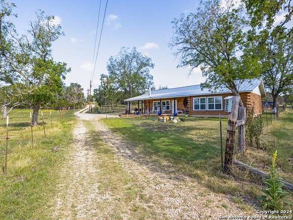 16 Acres of Land with Home for Sale in Center Point, Texas