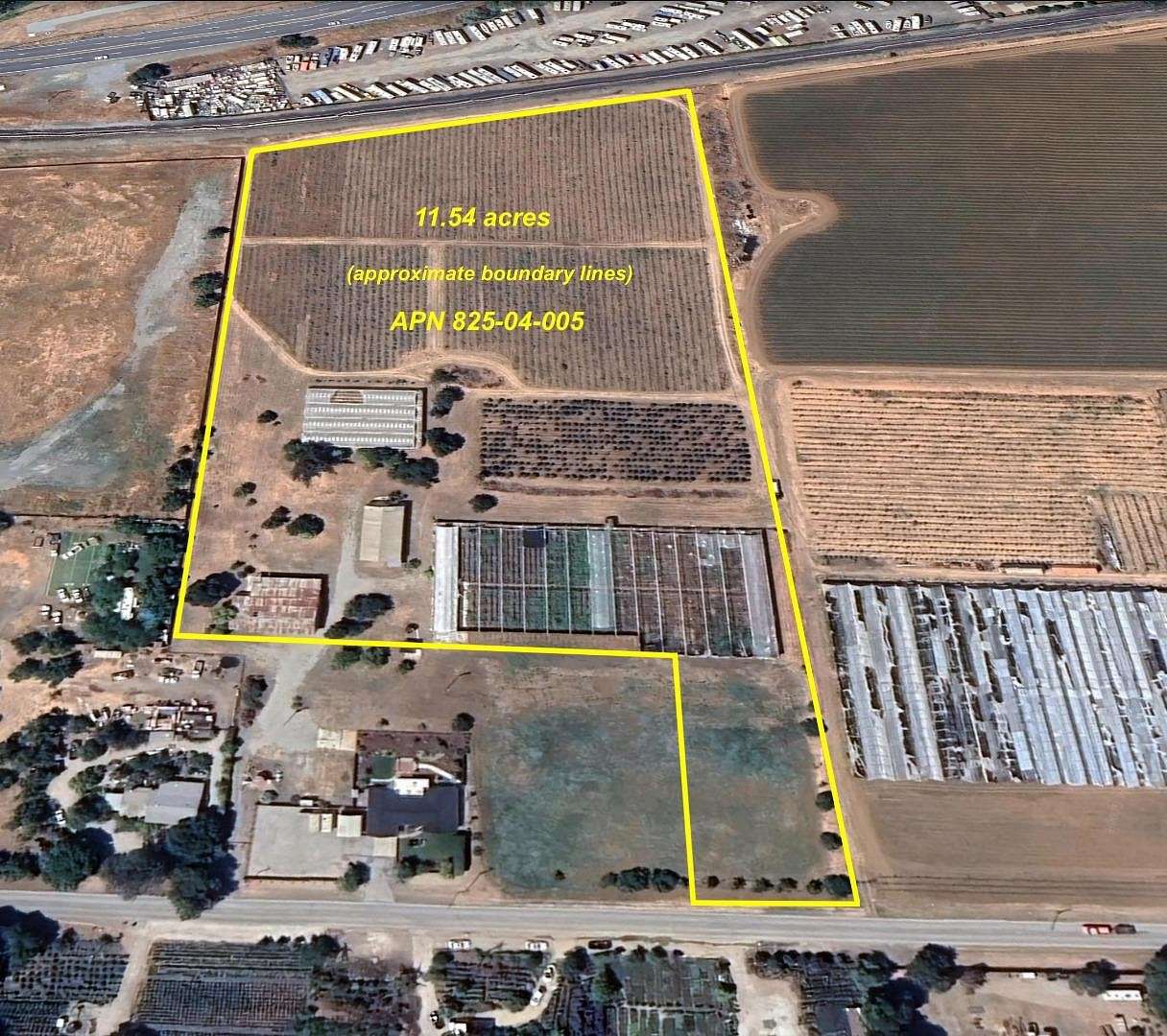 11.54 Acres of Land for Sale in San Martin, California