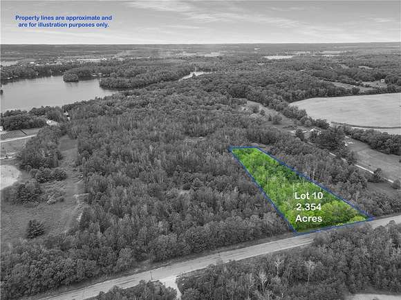 2.354 Acres of Residential Land for Sale in Chetek, Wisconsin