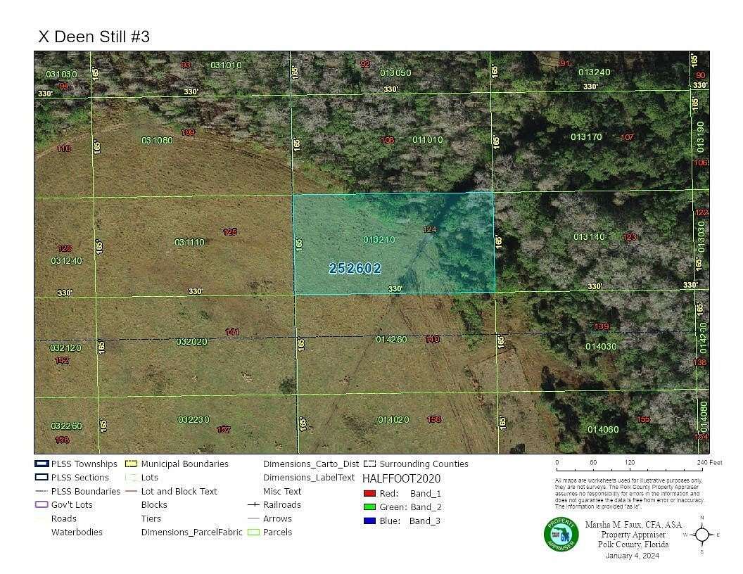 1.25 Acres of Residential Land for Sale in Polk City, Florida