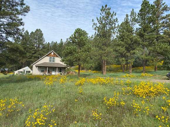 37.5 Acres of Land with Home for Sale in Cebolla, New Mexico