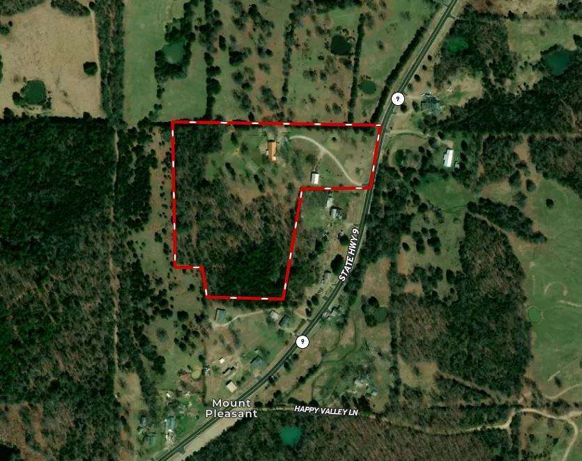 15 Acres of Land with Home for Sale in Salem, Arkansas