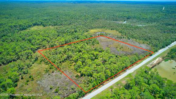 10 Acres of Land for Sale in Bayport, Florida