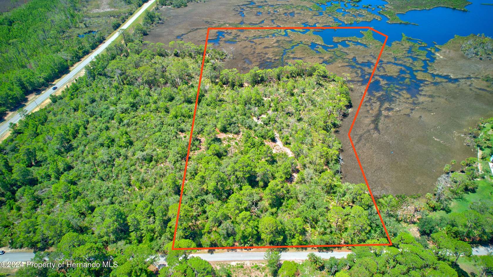 10.8 Acres of Land for Sale in Bayport, Florida