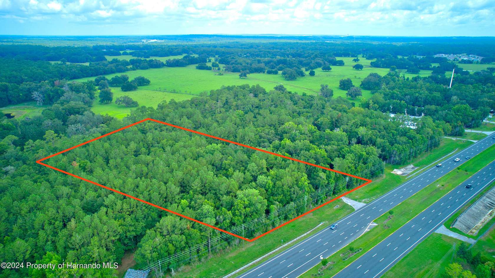 4.92 Acres of Commercial Land for Sale in Brooksville, Florida