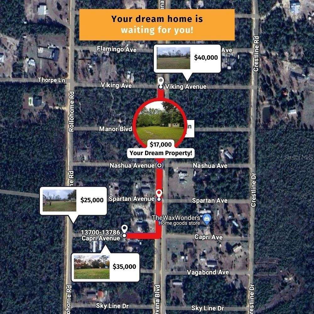 0.54 Acres of Residential Land for Sale in Fountain, Florida