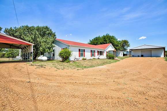 47 Acres of Agricultural Land with Home for Sale in Isabella, Oklahoma
