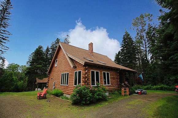 7.31 Acres of Residential Land with Home for Sale in Rangeley, Maine