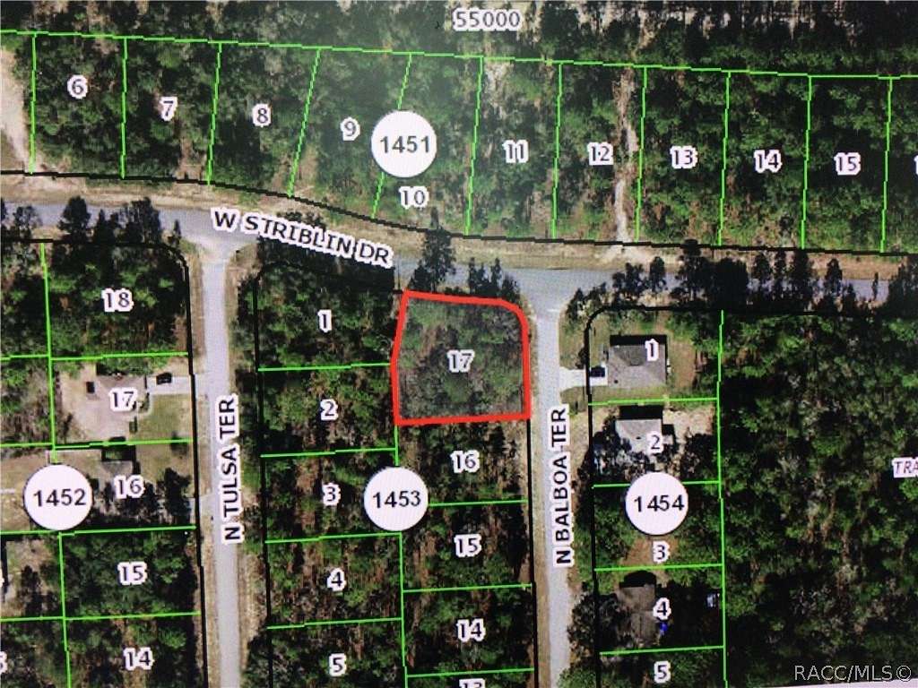 0.31 Acres of Residential Land for Sale in Citrus Springs, Florida