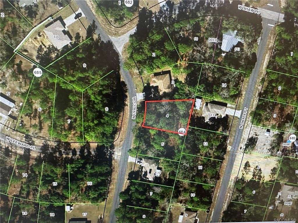 0.25 Acres of Land for Sale in Citrus Springs, Florida