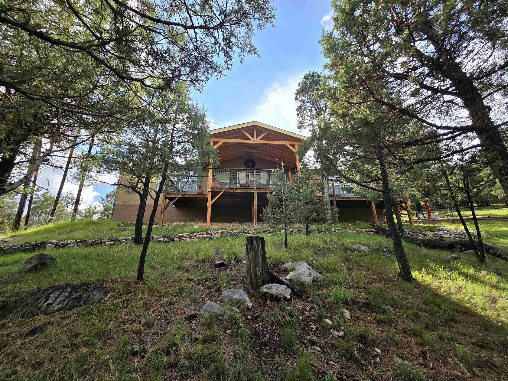 6.32 Acres of Residential Land with Home for Sale in Cloudcroft, New Mexico