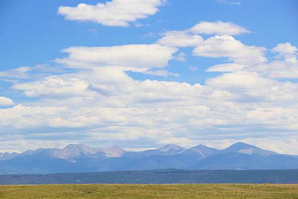 Sangre de Cristo Mountains to the East