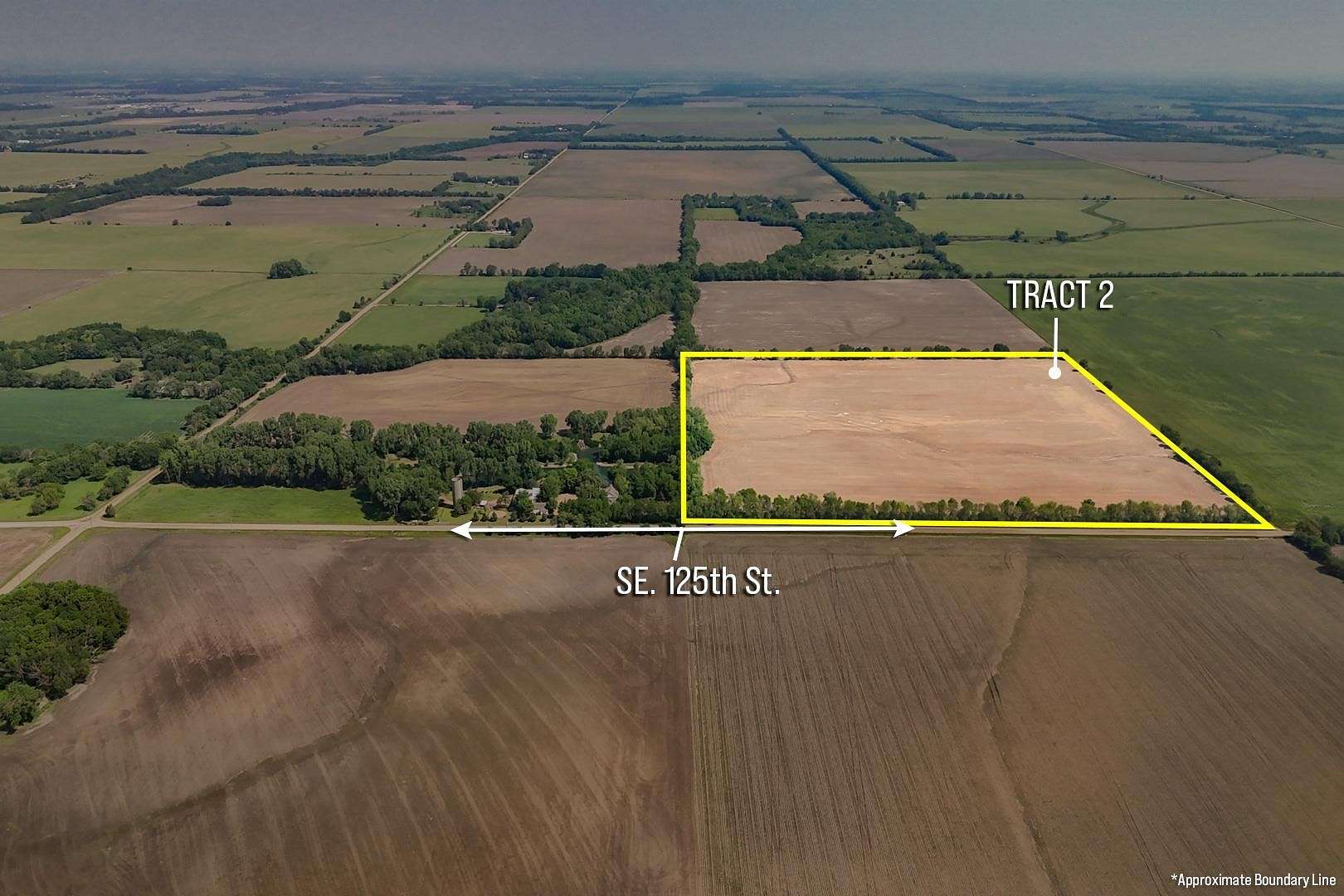 40 Acres of Recreational Land & Farm for Sale in Sedgwick, Kansas