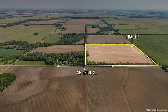 40 Acres of Recreational Land & Farm for Sale in Sedgwick, Kansas