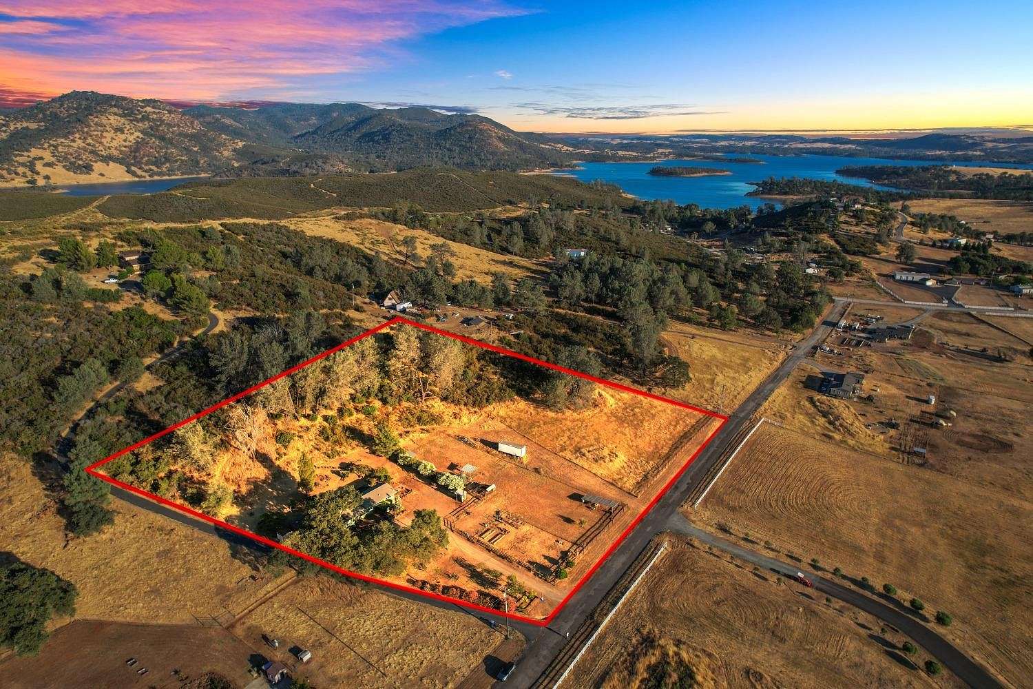 5.01 Acres of Land with Home for Sale in Valley Springs, California