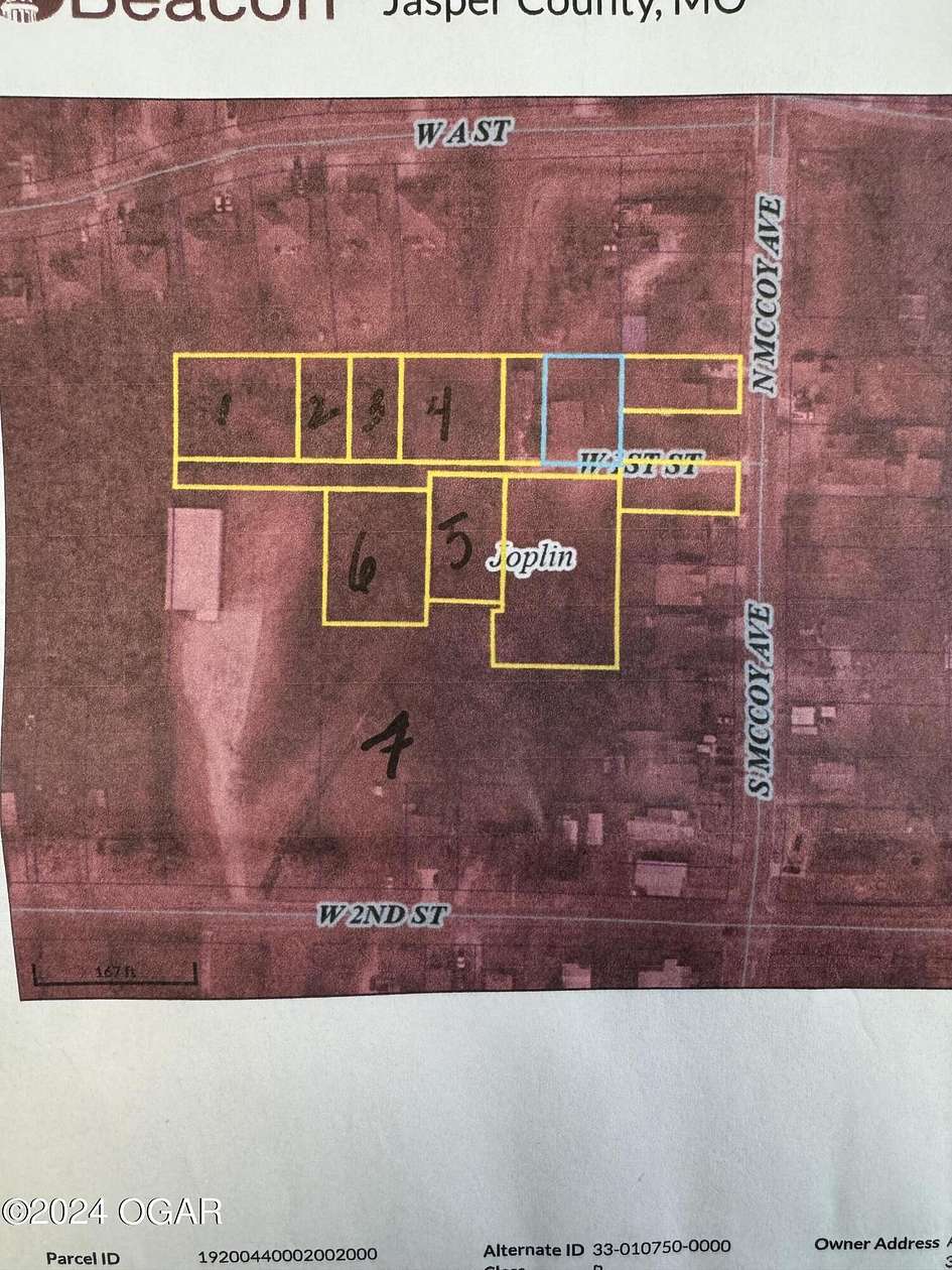 2 Acres of Residential Land for Sale in Joplin, Missouri