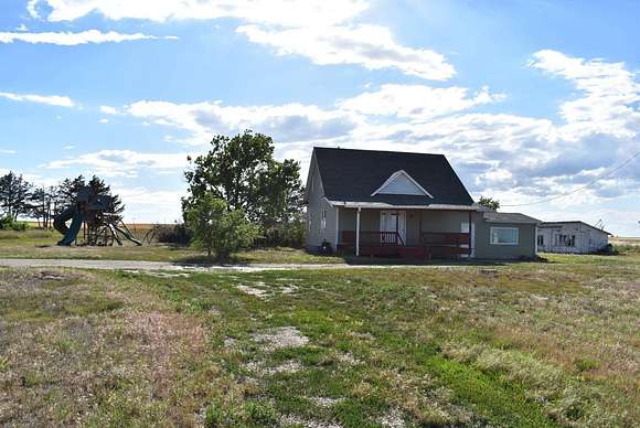 35 Acres of Agricultural Land with Home for Sale in Alliance, Nebraska