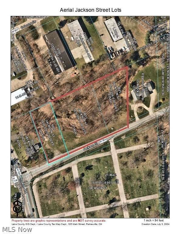 2.48 Acres of Residential Land for Sale in Mentor, Ohio