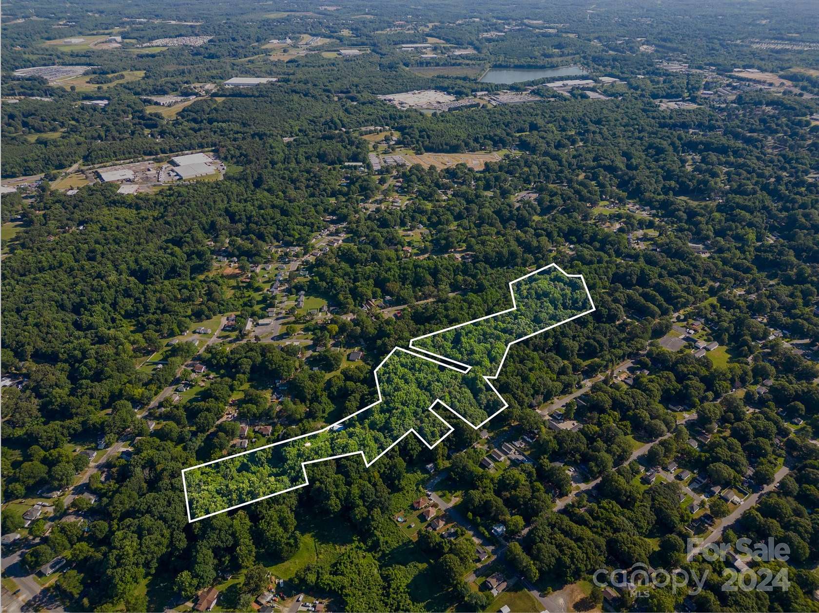 19.37 Acres of Mixed-Use Land for Sale in Gastonia, North Carolina