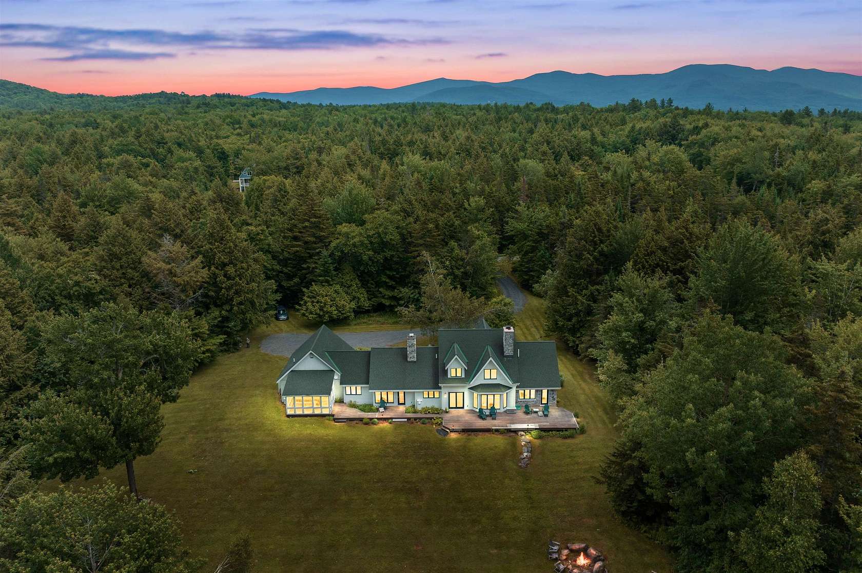 8.66 Acres of Residential Land with Home for Sale in Stowe, Vermont