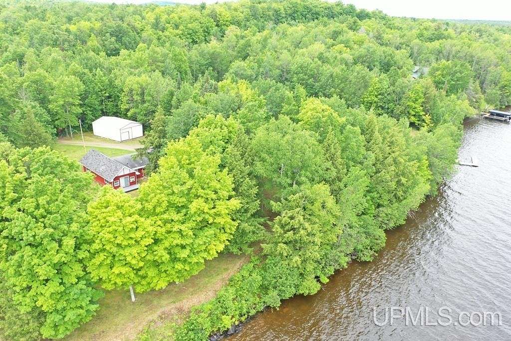 2.3 Acres of Residential Land with Home for Sale in Marenisco, Michigan
