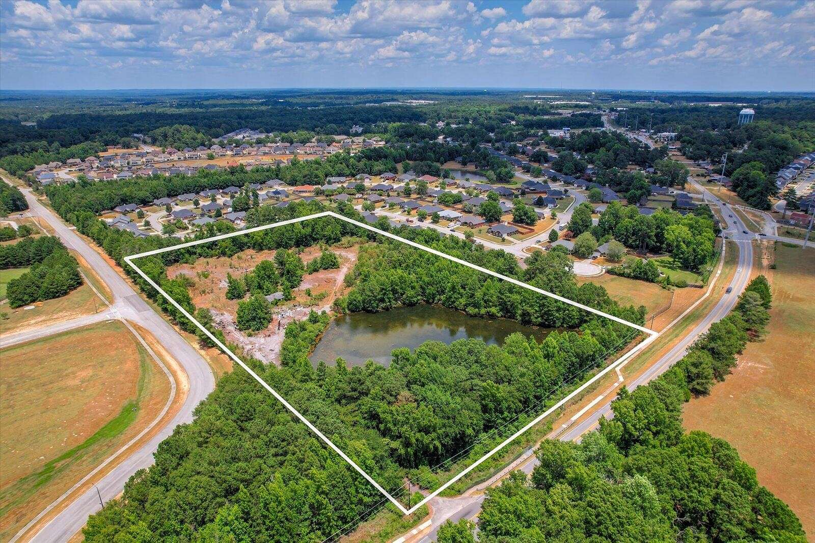 10 Acres of Residential Land for Sale in Grovetown, Georgia