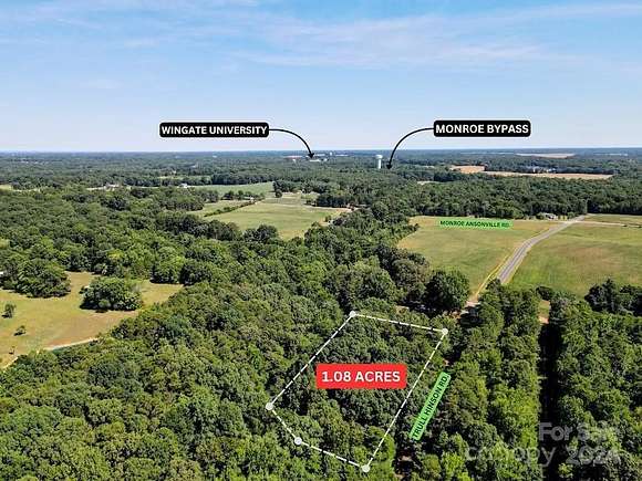 1.08 Acres of Residential Land for Sale in Wingate, North Carolina