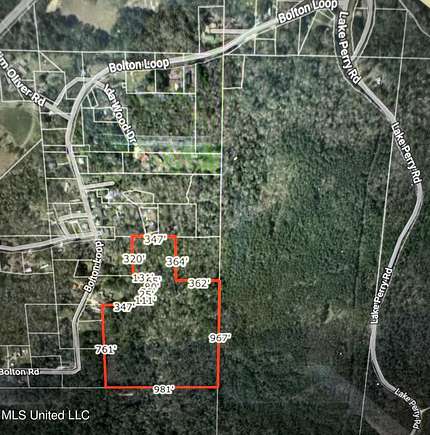22 Acres of Recreational Land for Sale in Beaumont, Mississippi
