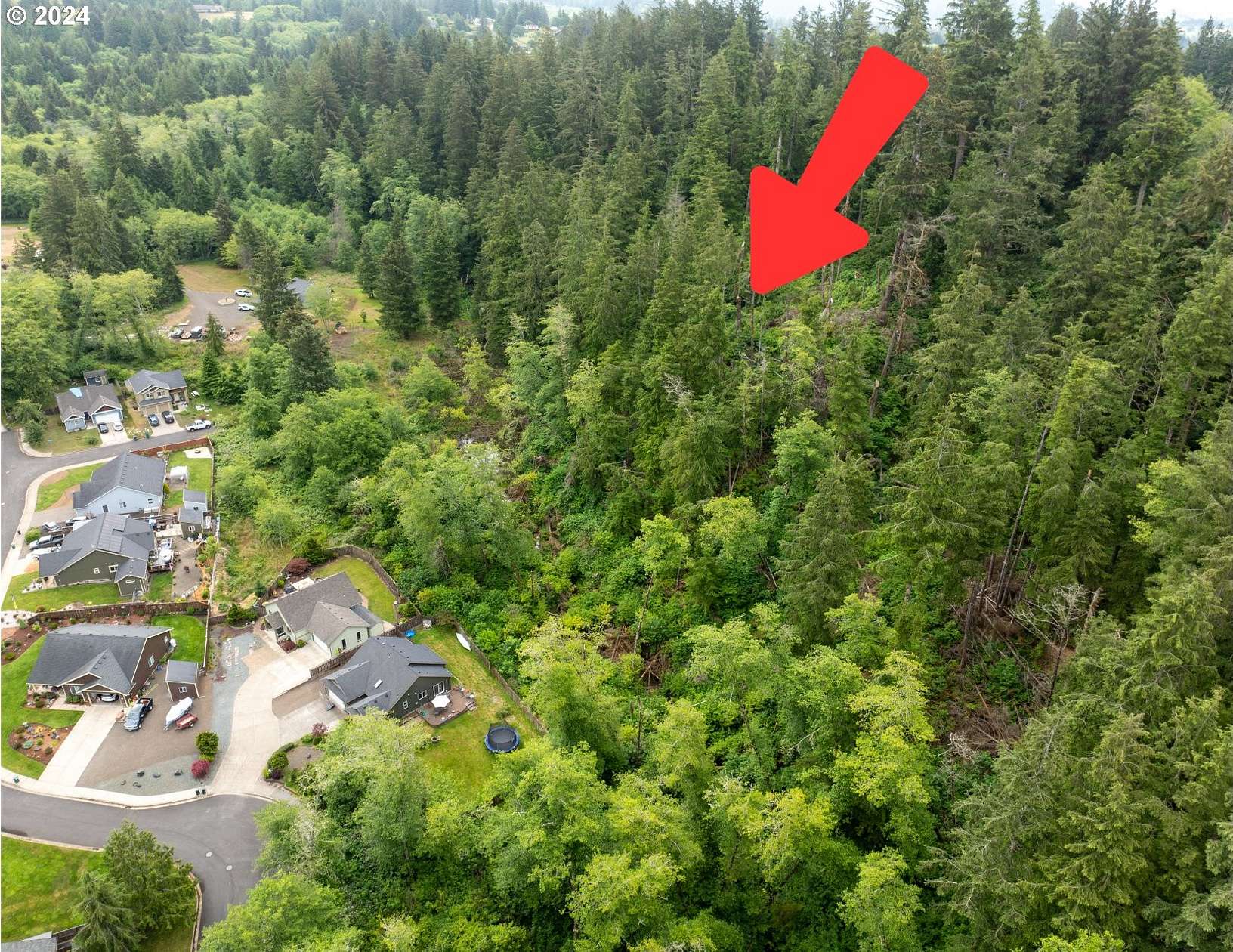 3.2 Acres of Residential Land for Sale in Bay City, Oregon