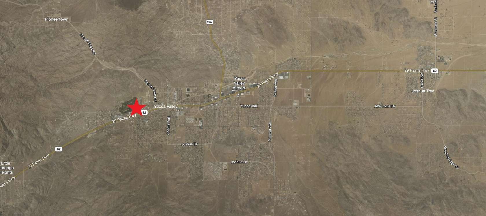 1.126 Acres of Commercial Land for Sale in Yucca Valley, California