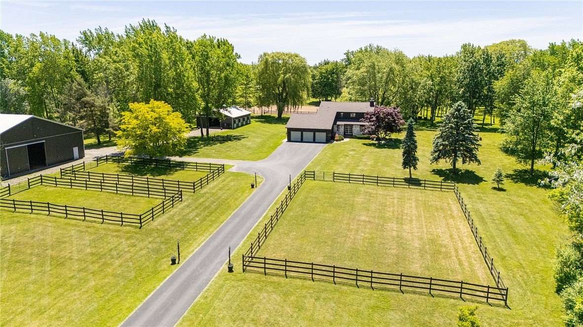 10.01 Acres of Land with Home for Sale in Penfield, New York