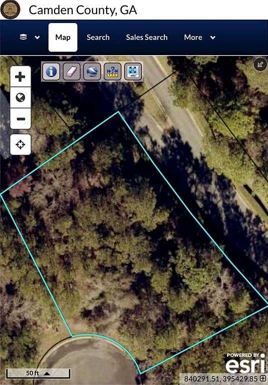 0.47 Acres of Residential Land for Sale in Waverly, Georgia