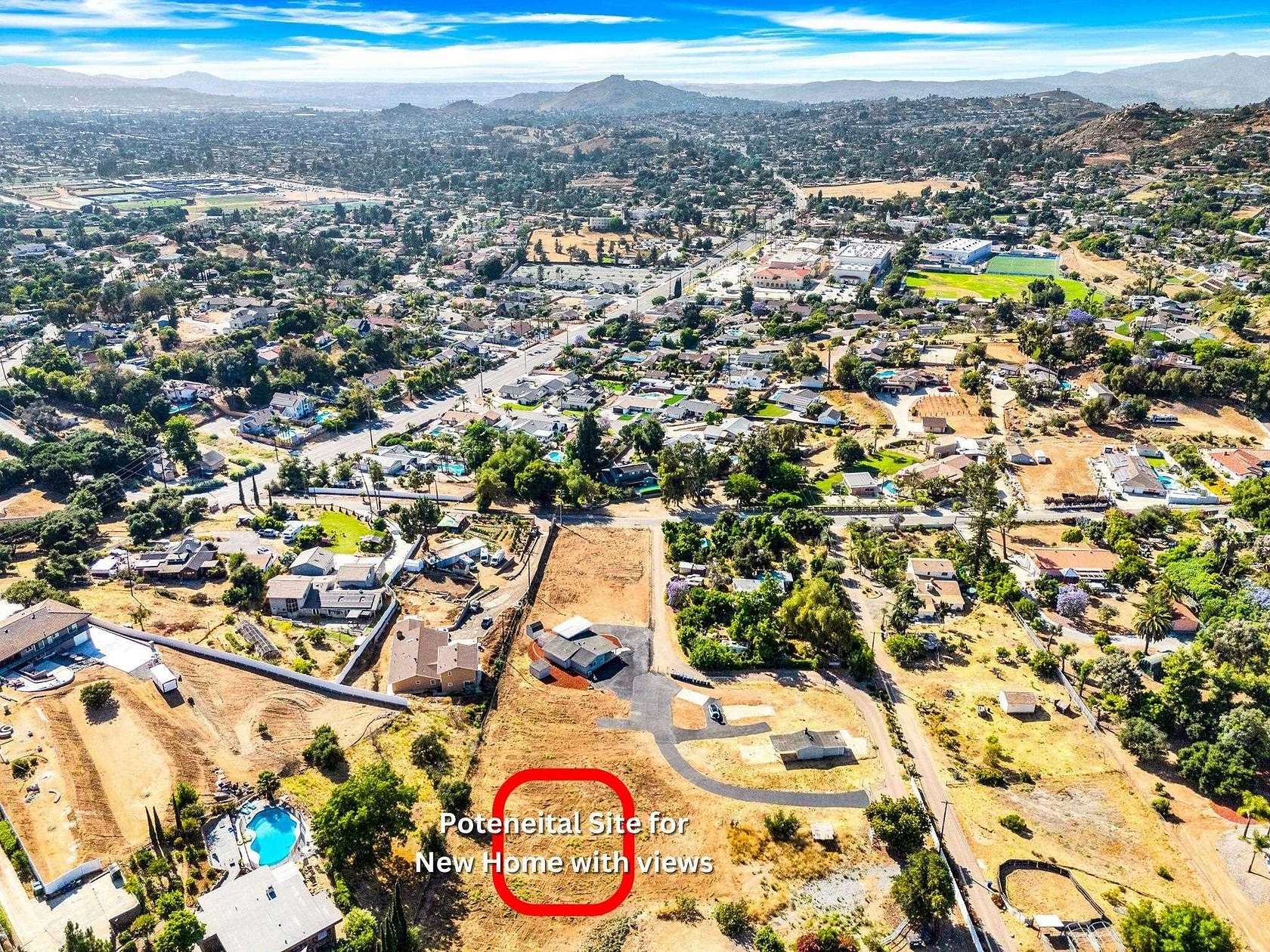 2.29 Acres of Residential Land with Home for Sale in El Cajon, California