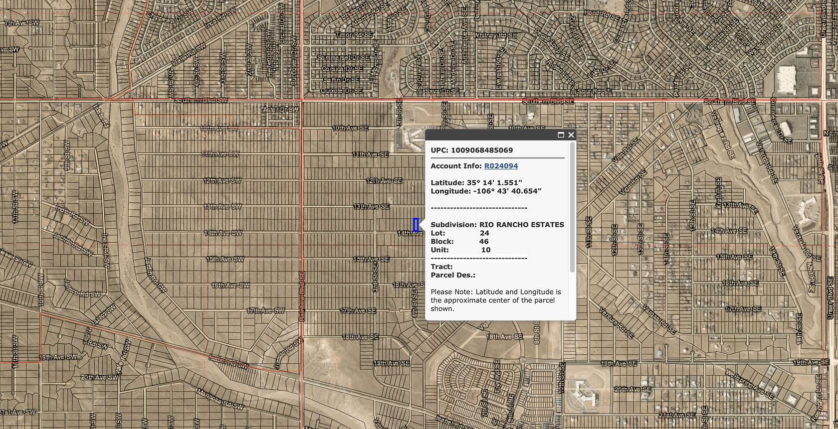 0.5 Acres of Residential Land for Sale in Rio Rancho, New Mexico