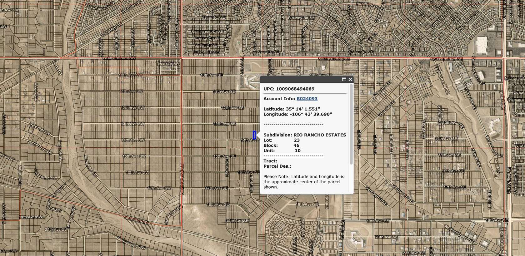 0.6 Acres of Residential Land for Sale in Rio Rancho, New Mexico