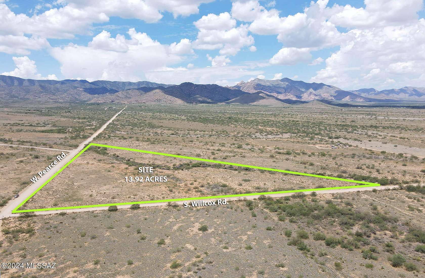 13.92 Acres of Land for Sale in Pearce, Arizona