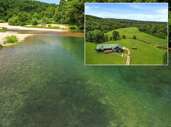 56 Acres of Land with Home for Sale in Ellington, Missouri